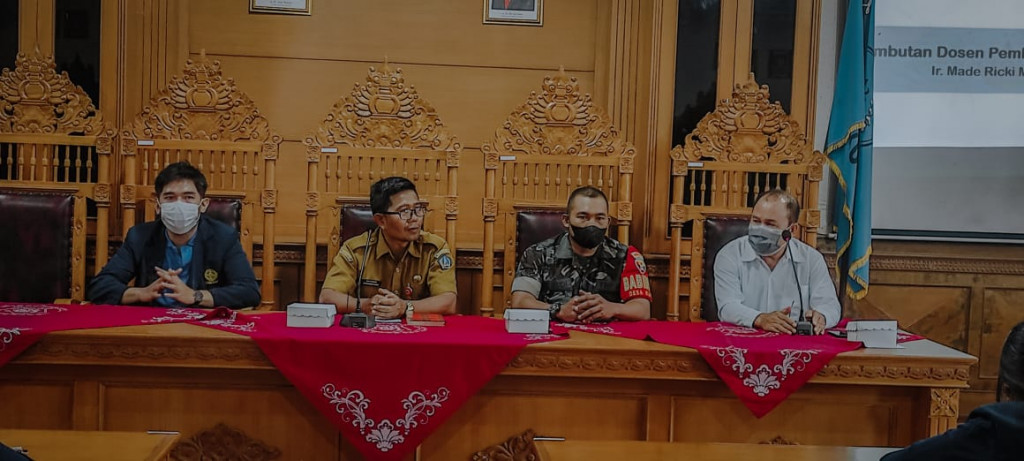 PENERIMAAN MAHASISWA KKN PPM UNIVERSITAS UDAYANA PERIODE XXV TAHUN 2022 DI DESA KUWUM
